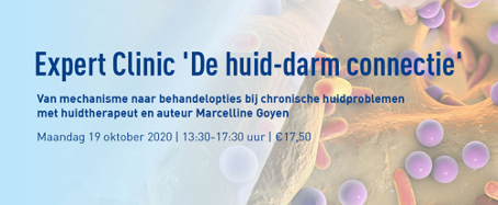 Orthica's tweet photo. Werk jij als therapeut, arts, diëtist of geef je als gezondheidsprofessional vanuit een andere functie advies aan cliënten? Dan kun je je nog inschrijven voor onze digitale Expert Clinic ‘De huid-darm connectie’ a.s. maandag 19 oktober, 13:30 - 17:30 uur:  https://t.co/zwm7dJY1vq https://t.co/V786l1ezBb