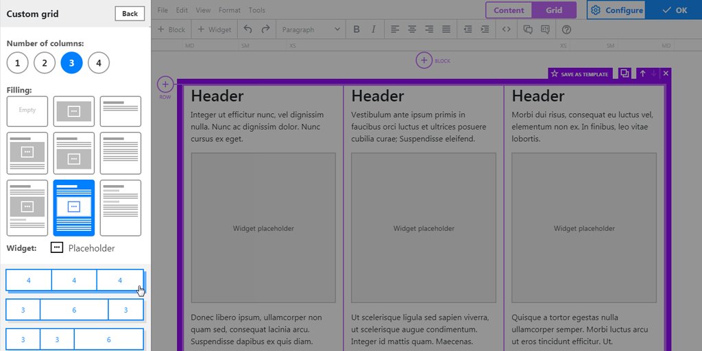 N1EDcom's tweet photo. #N1ED: New Bootstrap block gallery
Now it has dynamic block constructors helping you to insert blocks by your preferences. Filling options for inserted blocks and placeholders. https://t.co/s3FKFepxNt