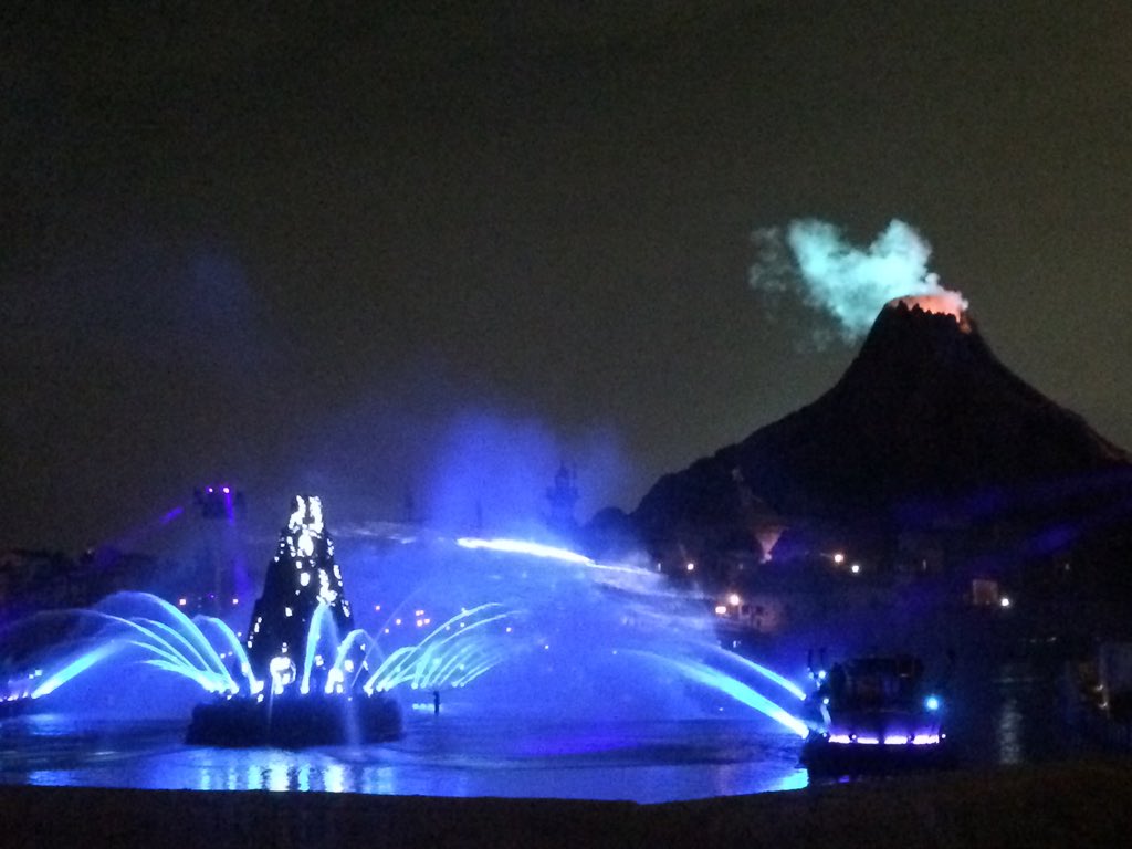 夜のディズニー