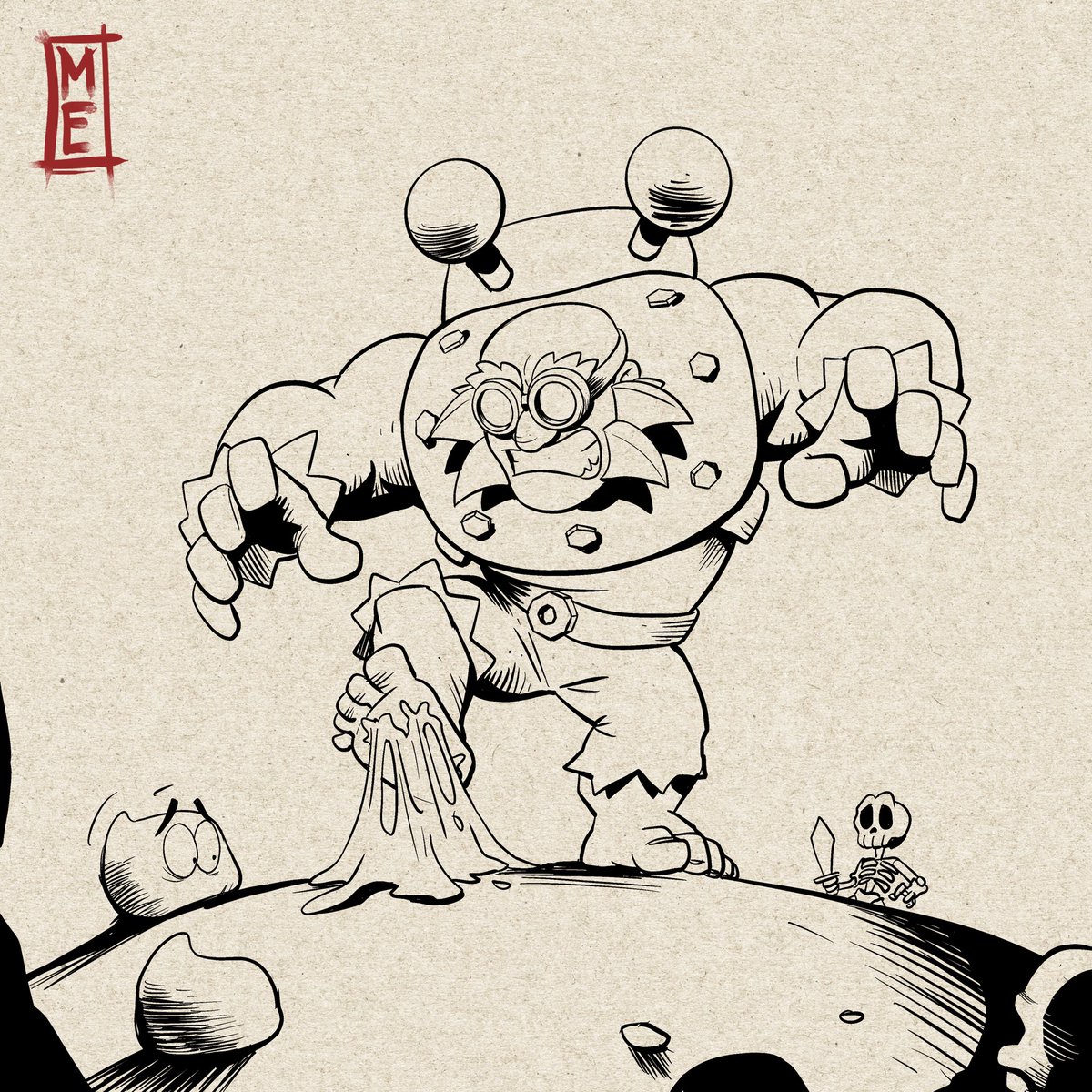 Schneiderpox's tweet photo. #inktober Day11 - Disgusting
E-Golem 0️⃣ E-Giant 1️⃣
#inktober2020 #electrogiant #clashroyale #elixirgolem https://t.co/rLG25blLMf