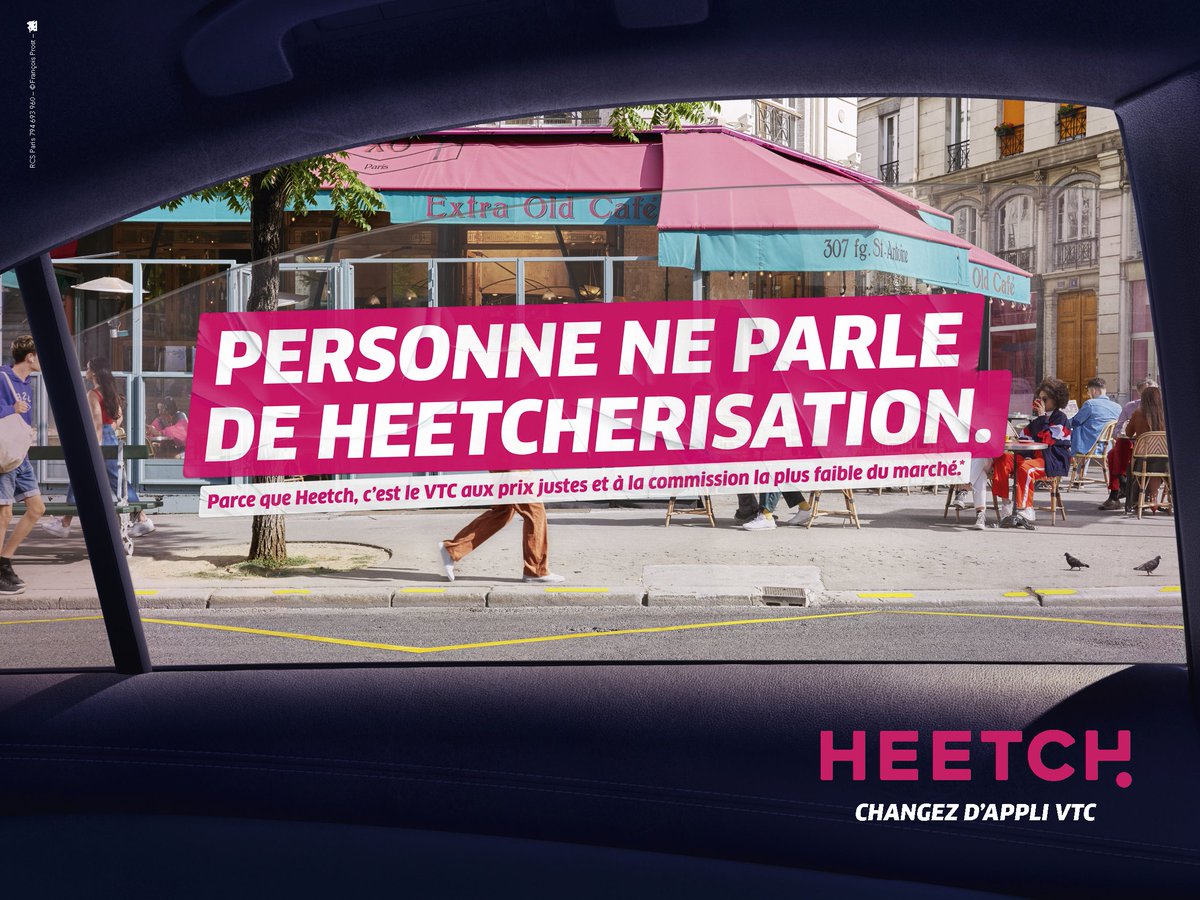creapills's tweet photo. Quand Heetch clashe Uber... ils ne font pas semblant.

Agence : @MarcelAgency https://t.co/Mng6yT51tQ