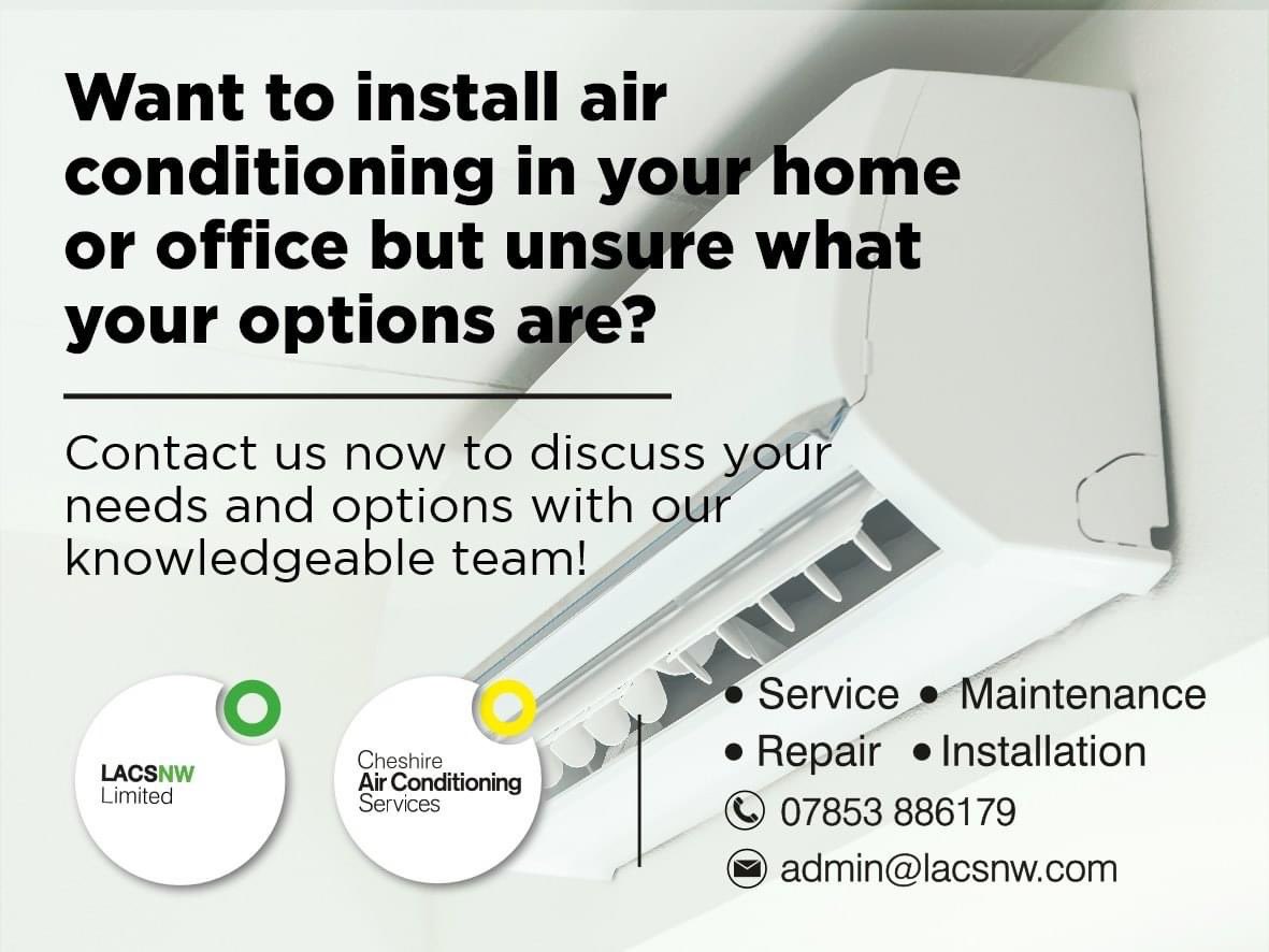 Call for a free quote today.  #airconditioning #aircon #cheshire