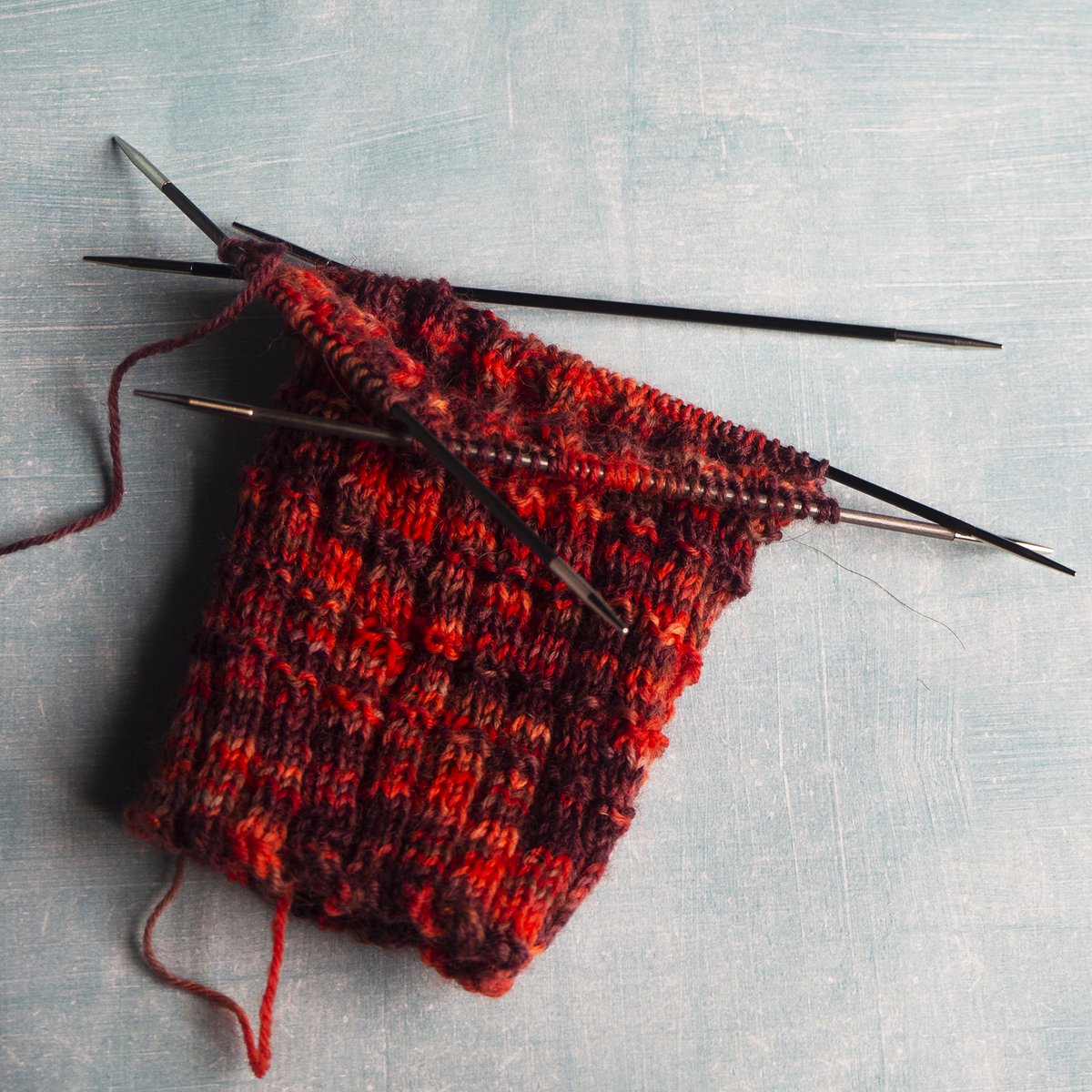 knit_pro's tweet image. So sock knitters which do you prefer - double-pointed needles or using the magic loop method with a circular?