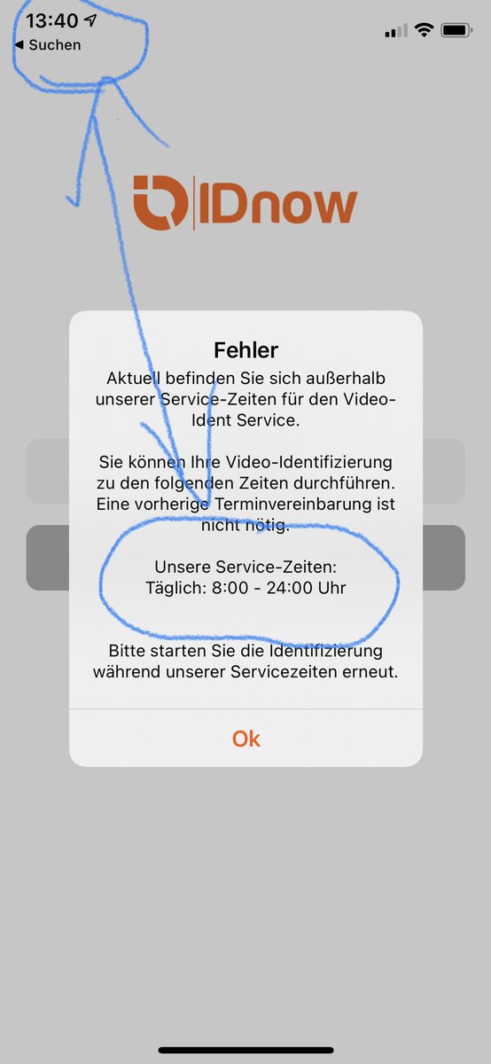Hey @IDnowGmbH you seem to have some problems with the service... I tried it various times in the last days (8 am, 11 am, 22 pm) and waited for more than 1h each time. Now, I am getting this nice message :