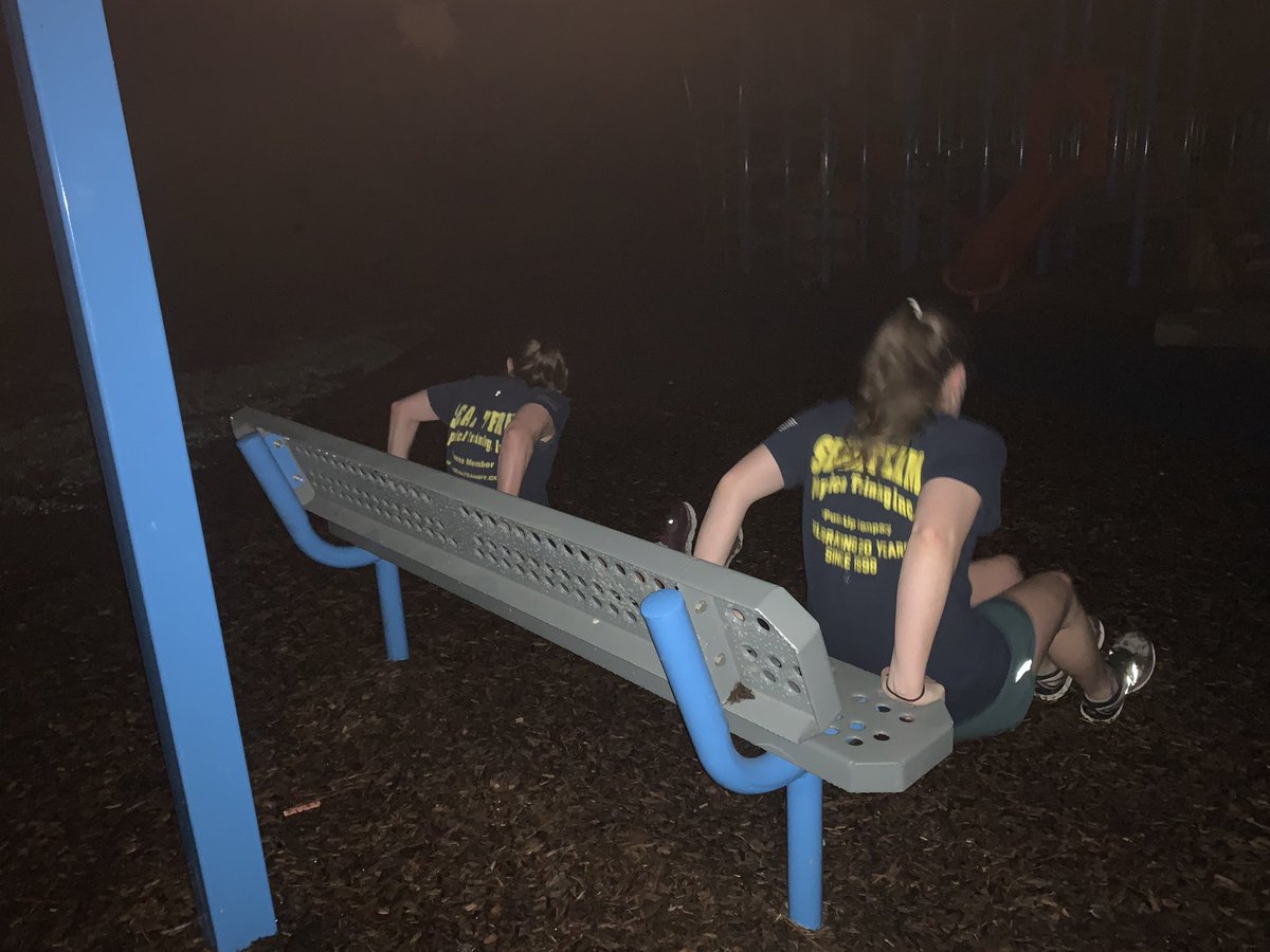 Upper body Tuesday!  #bodyweightworkout #fitnessmotivation #dips #sealteampt