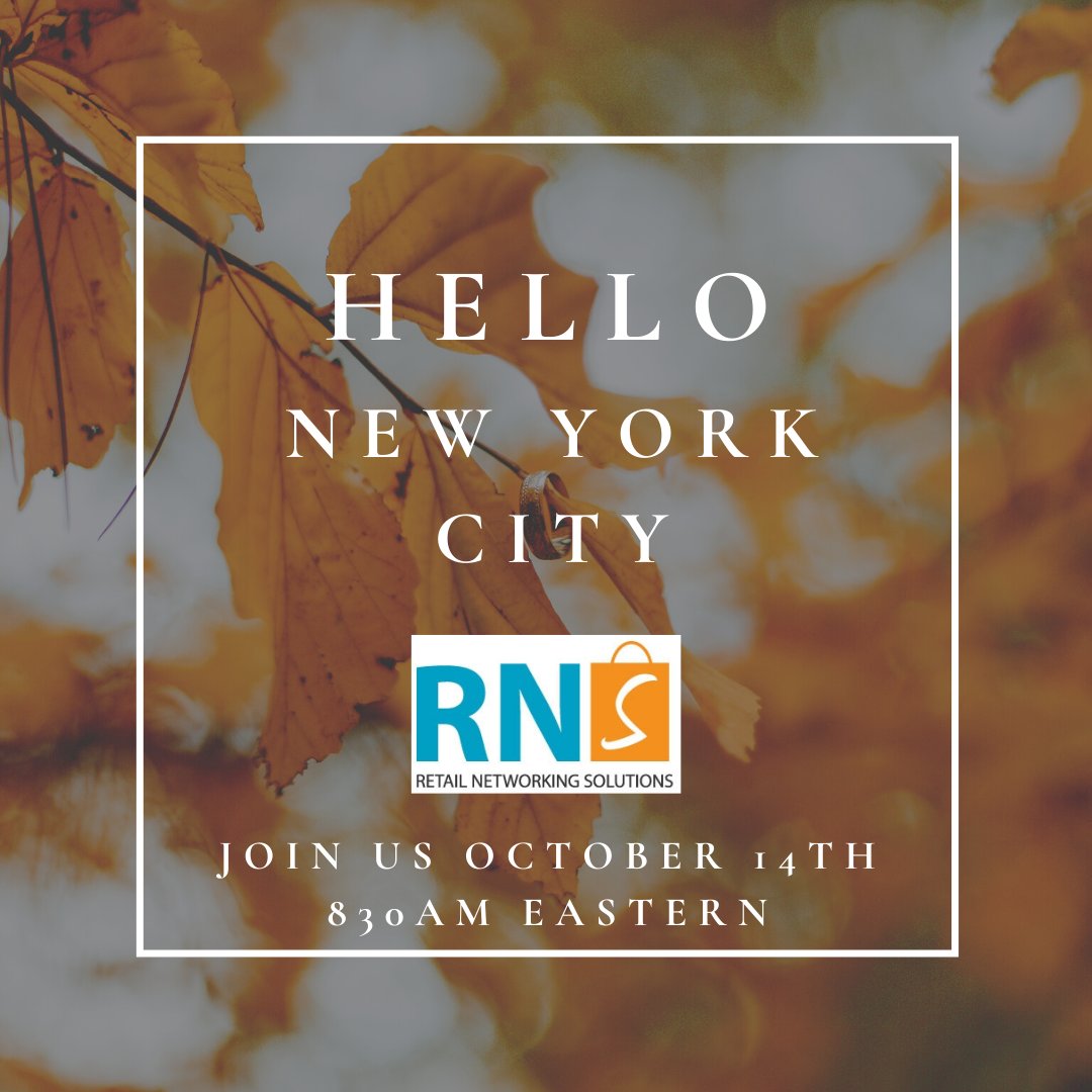 RNS_Network's tweet photo. #NewYorkCity - did you RSVP to our virtual #Retail #networking event?  Join us from work or from home tomorrow -Join the LinkedIn group "Retail Networking Solutions" to grab your spot! We provide the original brand-neutral networking event! https://t.co/ZtZWUXRkWe