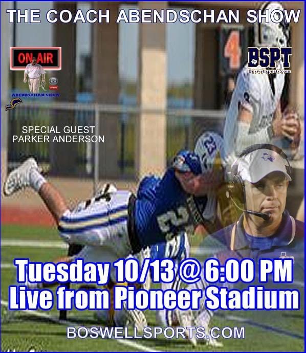 Tune in tonight live from Pioneer Stadium @ boswellsports.com.  <a href="/boswellhs/">Boswell High School</a> <a href="/BosFootball/">Boswell Football</a> <a href="/BosStudentSect/">Bos Student Section</a> <a href="/BoswellBlueCrew/">Boswell Blue Crew</a> <a href="/BoswellBandGold/">Boswell Band of Gold</a> <a href="/BoswellCheer/">📣 Boswell Cheer</a> <a href="/AthleticBos/">Boswell High School Athletic Training</a> <a href="/BoswellDrumline/">Boswell Drumline</a>