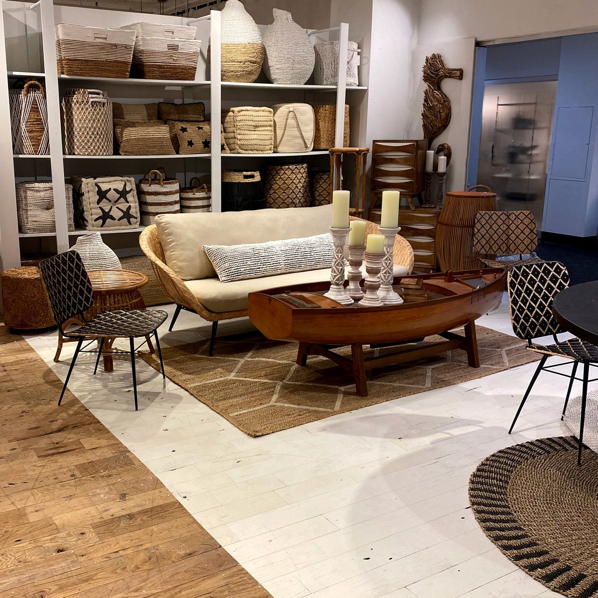 It’s opening day, and the #GoHome showroom at #hpmkt is opening its doors! At IHFC suite D233 we are featuring hundreds of amazing new items, cool designer books,  and our tried &amp; true favorites! Visit us today through October 21 in person or via #zoom #tradeshow #interiordesign