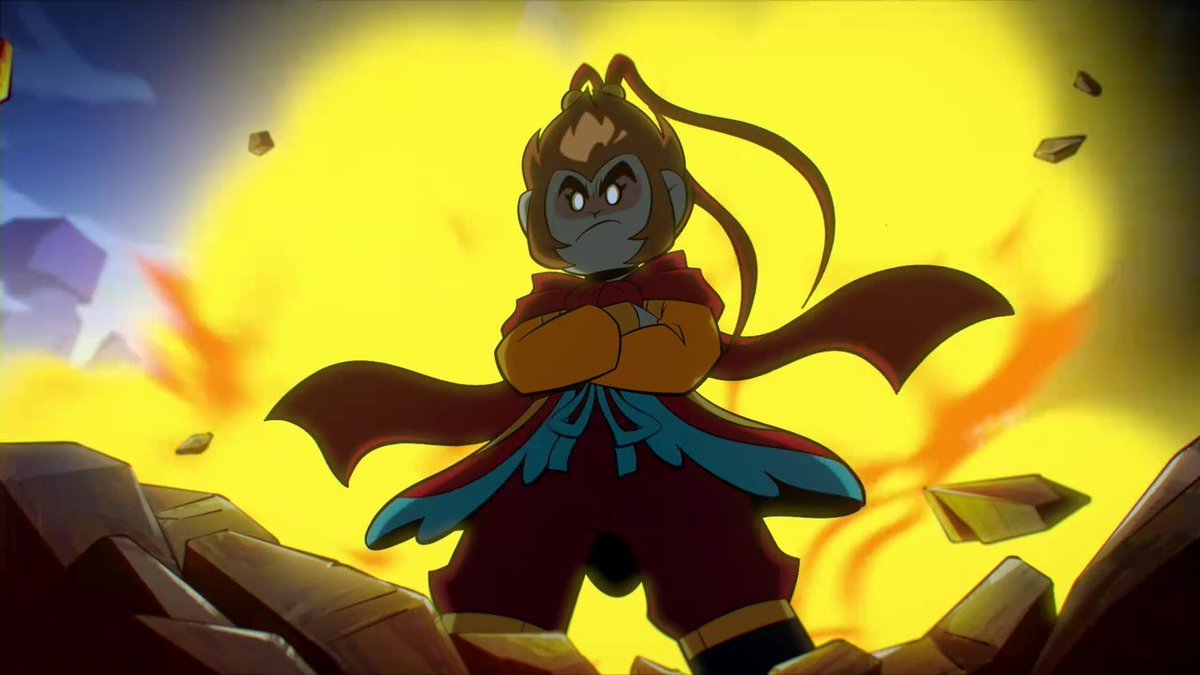 Corpse Wait Goku Is Trending Hey Dragon Ball Fans Please Watch Monkie Kid The Guy Who Voices Goku Voices Sun Wukong The Monkey King And The Monkey King Was The Main