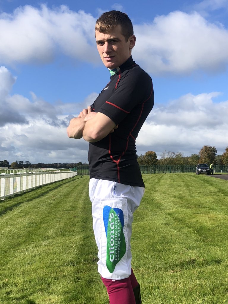Delighted to be wearing the <a href="/ClionasFDN/">Cliona’s</a>  logo on my breeches.. A great charity that help families with sick children. Also a big thanks to <a href="/lbcsdotie/">LBCS</a> for sponsoring the gear.