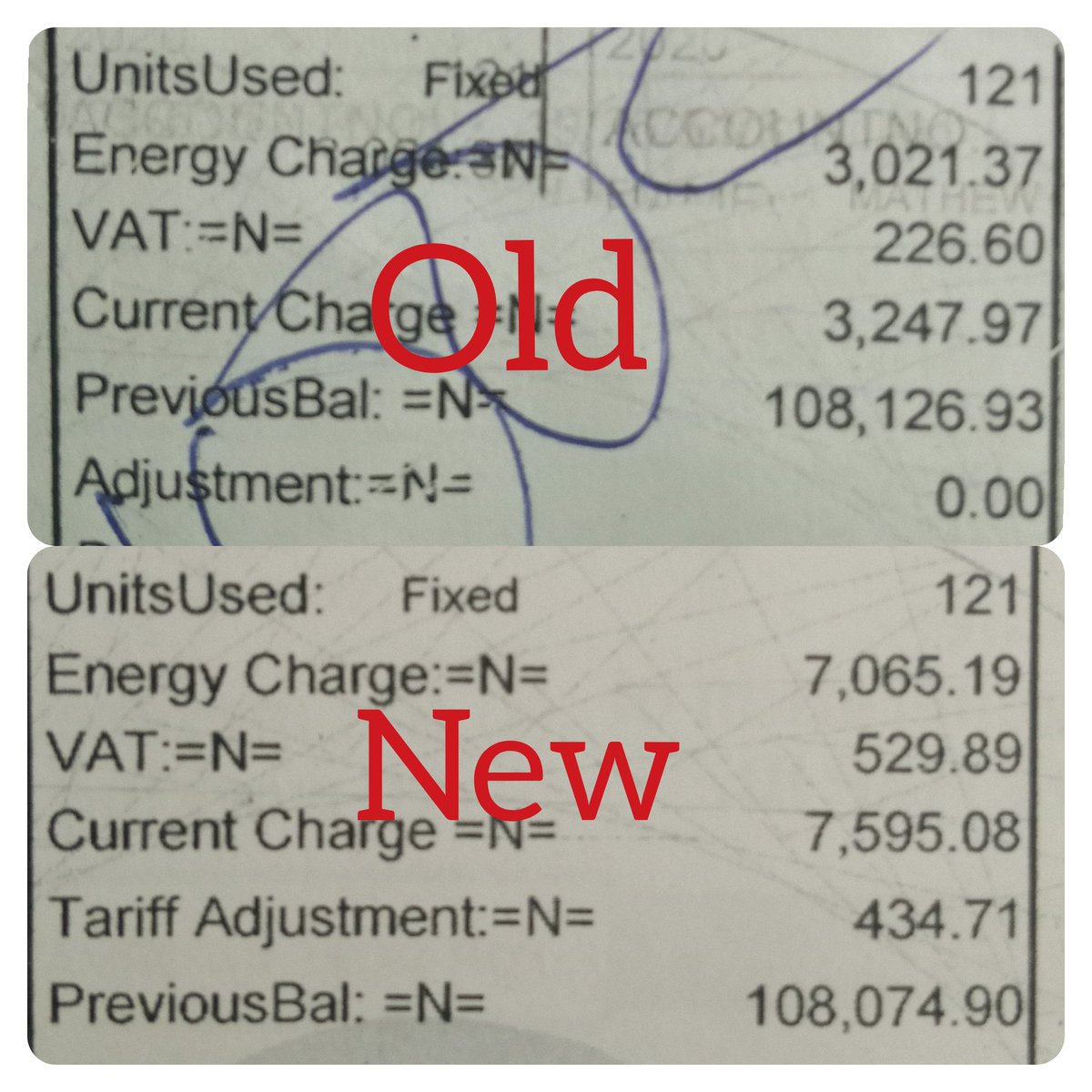 iamdabreath's tweet photo. I guess we are going to #EndPower too now (Electricity). After spoiling my laptop with unstable light which is irregular too,they brought more than 100% increase in bill for the month.
Na who we offend for this nation?
#EndPoliceBrutality #EndSarsProtests #akureprotest #PhProtest https://t.co/YEUjU8o7Eb
