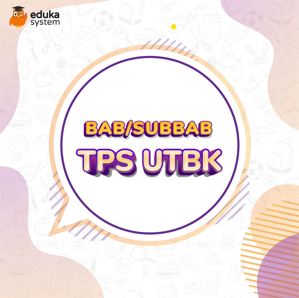 BuwhanEdu's tweet image. Mengejutkan! Inilah persebaran BAB/SUBBAB pada TPS UTBK