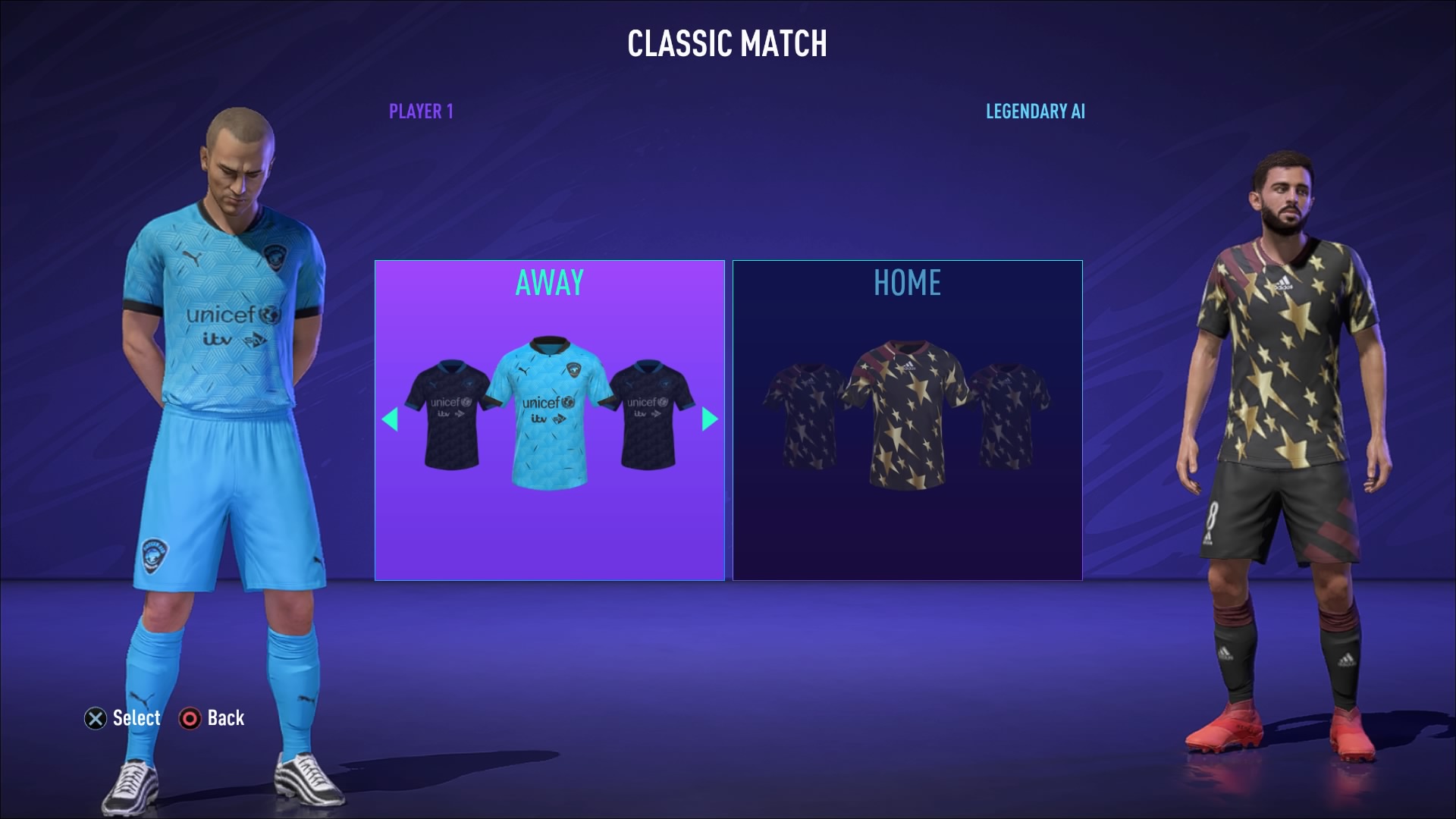 Career Mode Insider V Twitter The Team Soccer Aid Consisting Of Legends Of The Beautiful Game Which Was Added In Fifa20 Is Also Available In Fifa21 But The Option To Use These