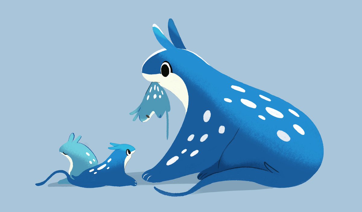 おやこ ペンギンボックスのイラスト おやこ ペンギンボックスのイラスト