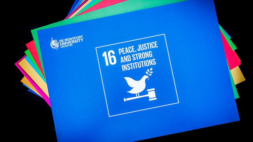 SDG Online Conference
Fri 23 Oct 12.30-1.30pm

Join us on the eve of World United Nations Day to celebrate DMU's commitment to 17 UN Sustainable Development Goals with a keynote speech &amp; Q&amp;A session with Ambassador Macharia Kamau.

More info &amp; book here 👉bit.ly/2IjeOcQ