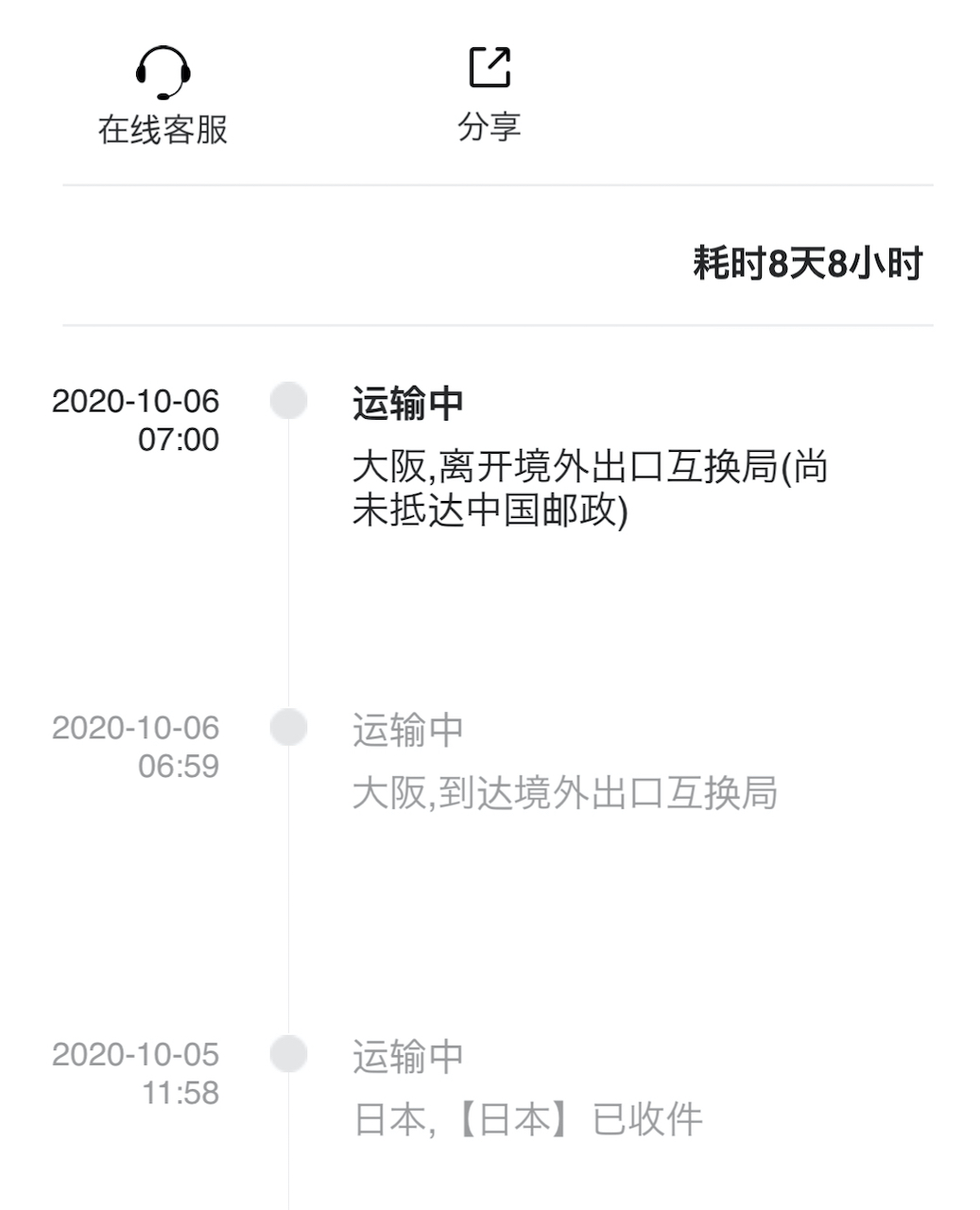 藤田康介 上海清零 ワイの荷物どこいったんや Ems届かんぞ 前回は大阪から上海まで4日で届きました T Co Dupblpfmbz Twitter