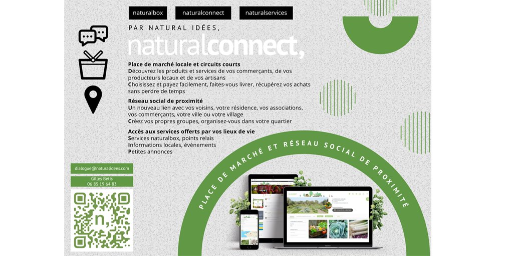 naturalidees's tweet image. le salon @SIIViM nous a donné l'occasion de faire une mise à jour sur nos supports de communication. Voici notre flyer consacré à #naturalconnect notre place de marché

#marketplace #Proximité #circuitcourt #CentreVille