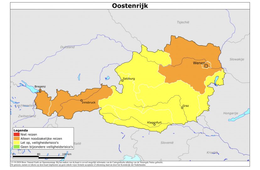 Wat zijn de (inreis)maatregelen voor Oostenrijk?