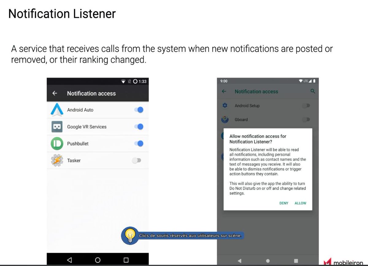 CMoulinSchwartz's tweet image. &quot;C&apos;est très facile pour 1 attaquant de créer une appli mobile malveillante. Une appli qui a une vrai plus-value, qui fonctionne mais qui va être capable en parallèle de récupérer des messages whatsApp, 1 second facteur d&apos;authentification&quot;
@fs0c131y #ConventionCrip2020 #Cybermois