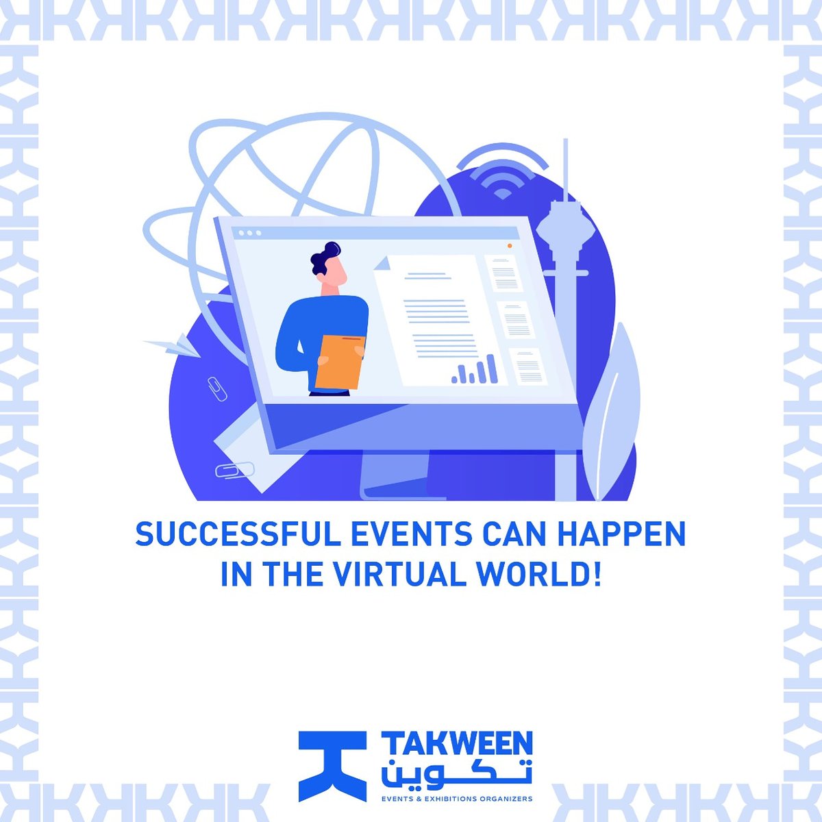 itakween's tweet image. New times require modern solutions! We handle your virtual events from A to Z.
Contact us now:
info@takween.com or +9669200179777 #Takween #تكوين #Events #VirtualEvent