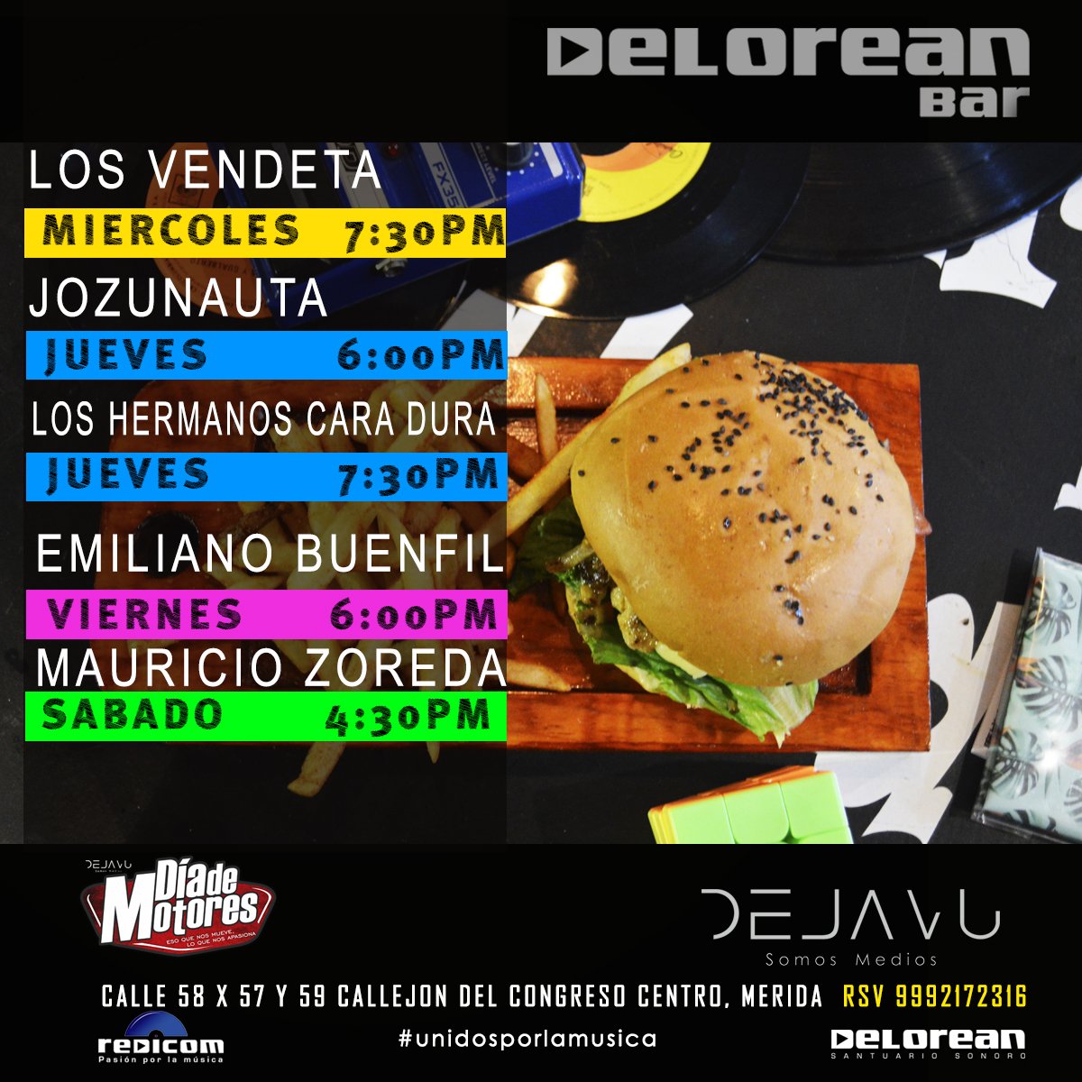 DeLorean Bar tweet media