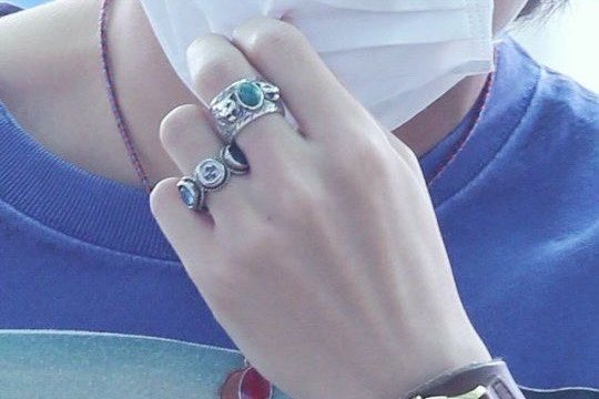 let’s talk about his rings .. mans got taste