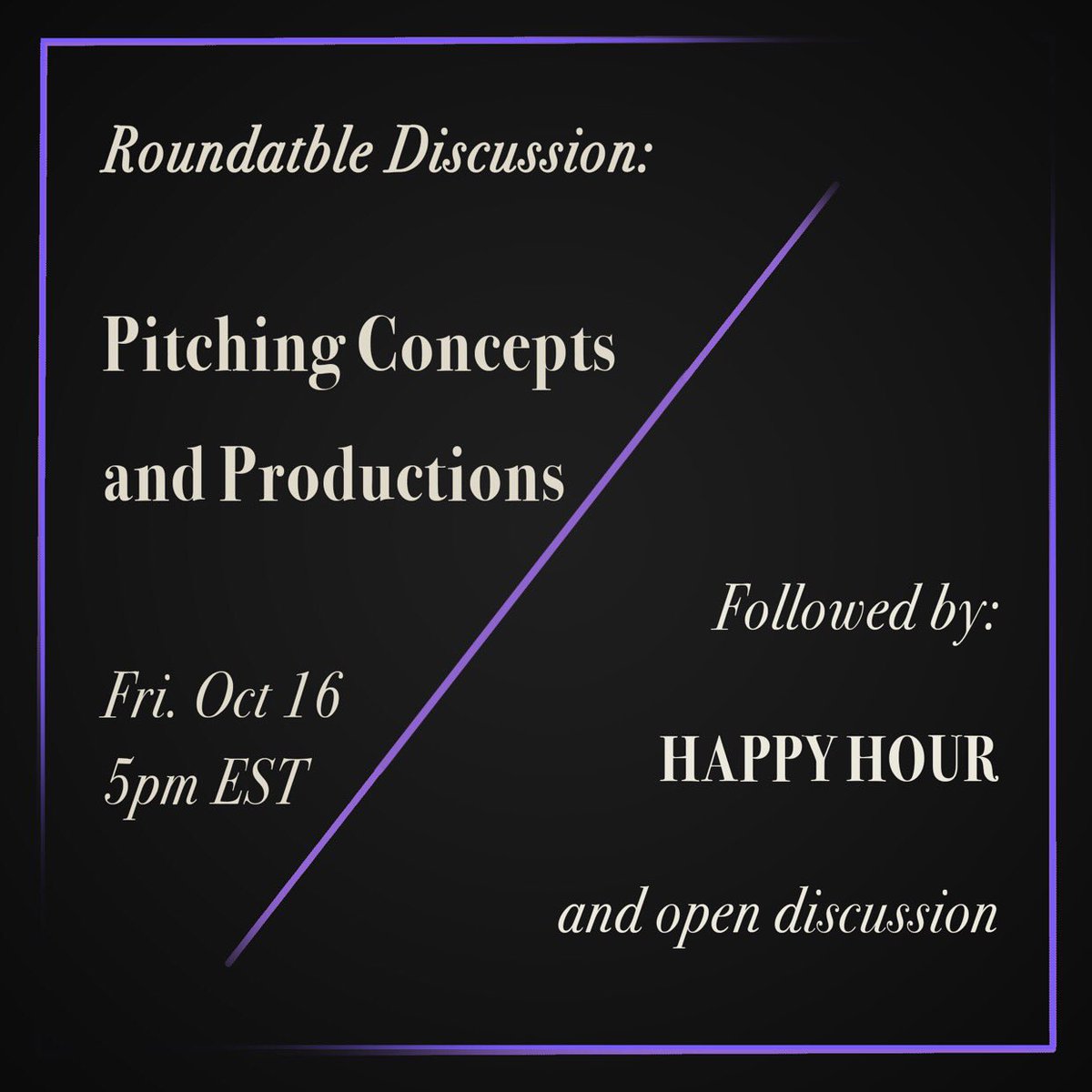 BalancingStage's tweet image. Let’s talk about pitching shows during a pandemic!