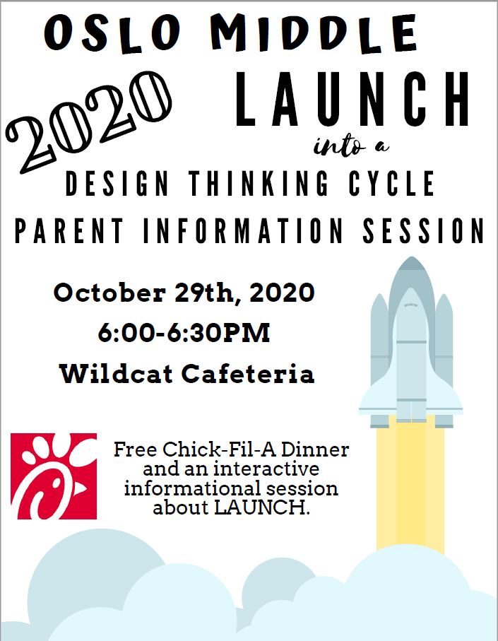 Have you been wondering about the LAUNCH initiative we keep talking about?! Join us for FREE DINNER and FREE FUN as you dive into a Launch Cycle with us on Oct 29th! See you there! @IRCSchools  @innovateSDIRC