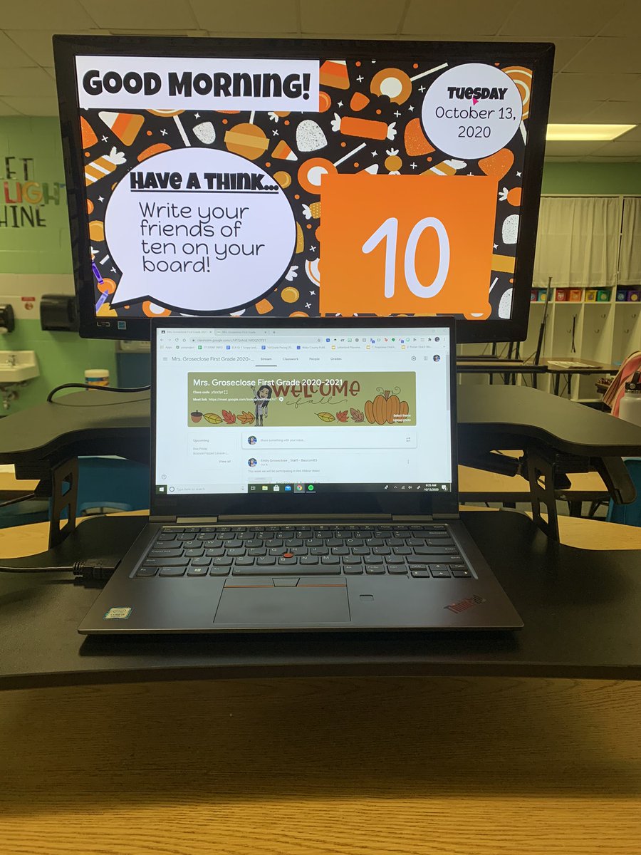 Thank you SO much to <a href="/BaucomPTA/">Baucom PTA</a> for this AWESOME standing desk. I am loving it!