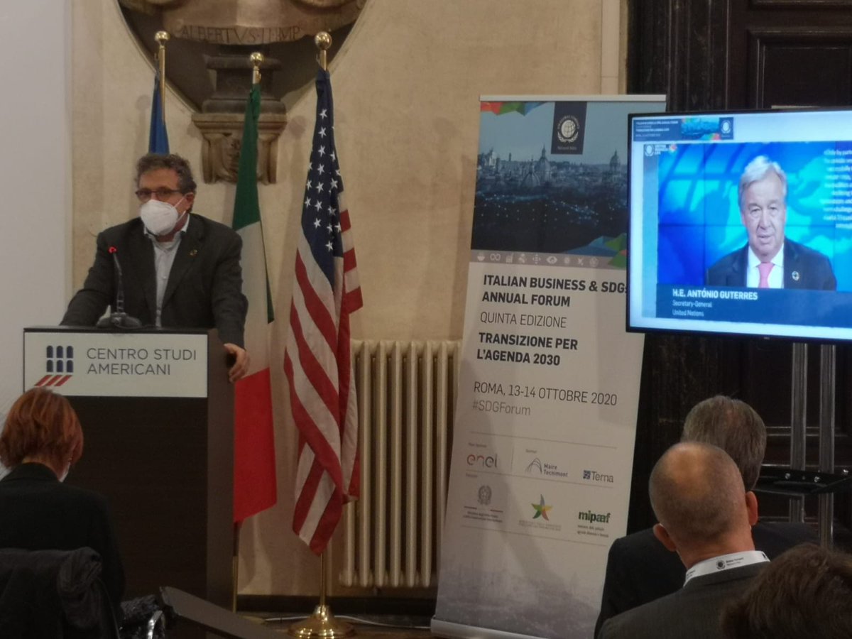 Itelyum's tweet photo. @Itelyum segue i lavori della V edizione di #SDGForum promosso da @FondazioneGCNI dedicata a #Transition4SDGs. Focus: governance, energia, ambiente, agricoltura, inclusione. #UnendoImprese #Agenda2030 #13ottobre @MaireTecnimont @TernaSpA @EnelGroupIT @globalcompact https://t.co/rgGruqvxAB