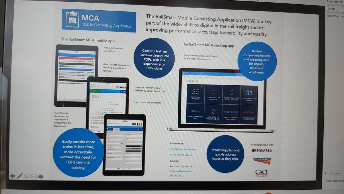 railsmart's tweet image. Remote condition monitoring  / mobile consisting  / driver performance/ defect reporting / competency management 

#RailSmart by @3Squared is heavily involved in the #digitalisation of #railfreight