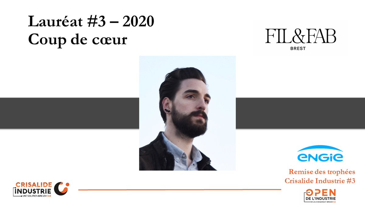Le coup de coeur #3 est ...
<a href="/Fil_et_Fab/">Fil & Fab</a> ! 

Bravo Thibaut Uguen et merci à notre partenaire <a href="/ENGIEgroup/">ENGIE</a> 

#OpenIndustrie #BreizhFab
Découvrez-en plus sur ce projet et sur tous les participants dans notre book :
crisalide-industrie.bzh/accueil-2/cris…