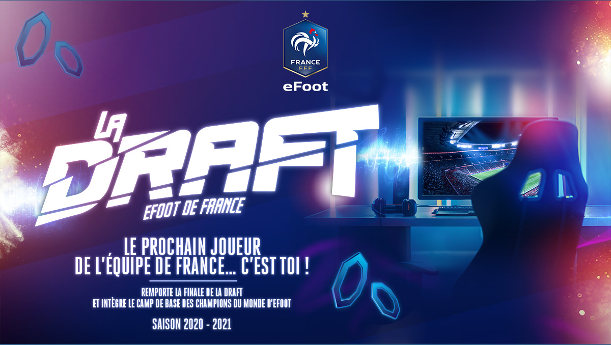 efootdefrance's tweet photo. ⏳🎮
L'édition 2020 de la DRAFT est lancée 🤜🤛
Qui rejoindra le camp de sélection #eFootDeFrance comme @NKanteeee en 2019 ?
⬇️ Pour s'inscrire ⬇️
https://t.co/uceUOceLuY https://t.co/GpGtgZa25a