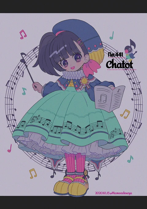 ⚠️ポケ擬
ペラップ/Chatot ♫ 