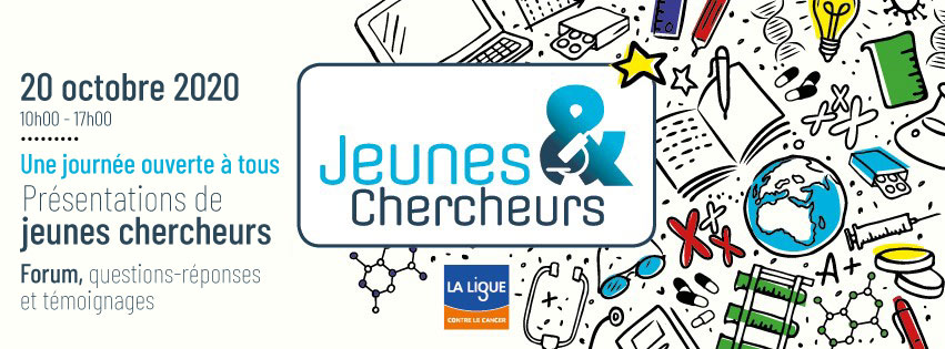 IPauporte's tweet photo. 👇J-7 Jeunes &amp; Chercheurs - 20 octobre 2020 @laliguecancer https://t.co/gdx9daF2Kv https://t.co/n3Cr5JzIKw