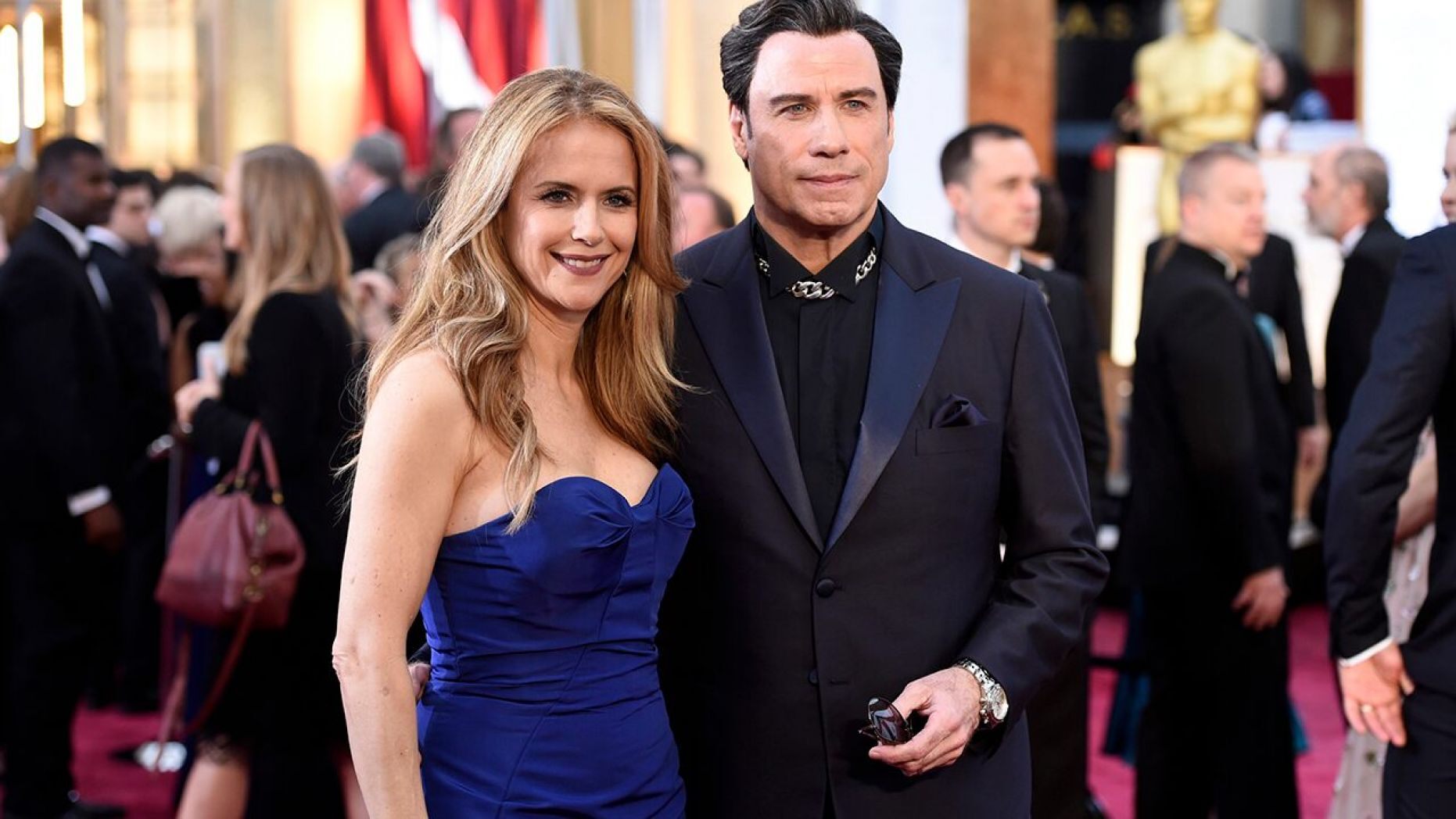 John Travolta wishes late Kelly Preston \happy birthday\ with throwback wedding photo  