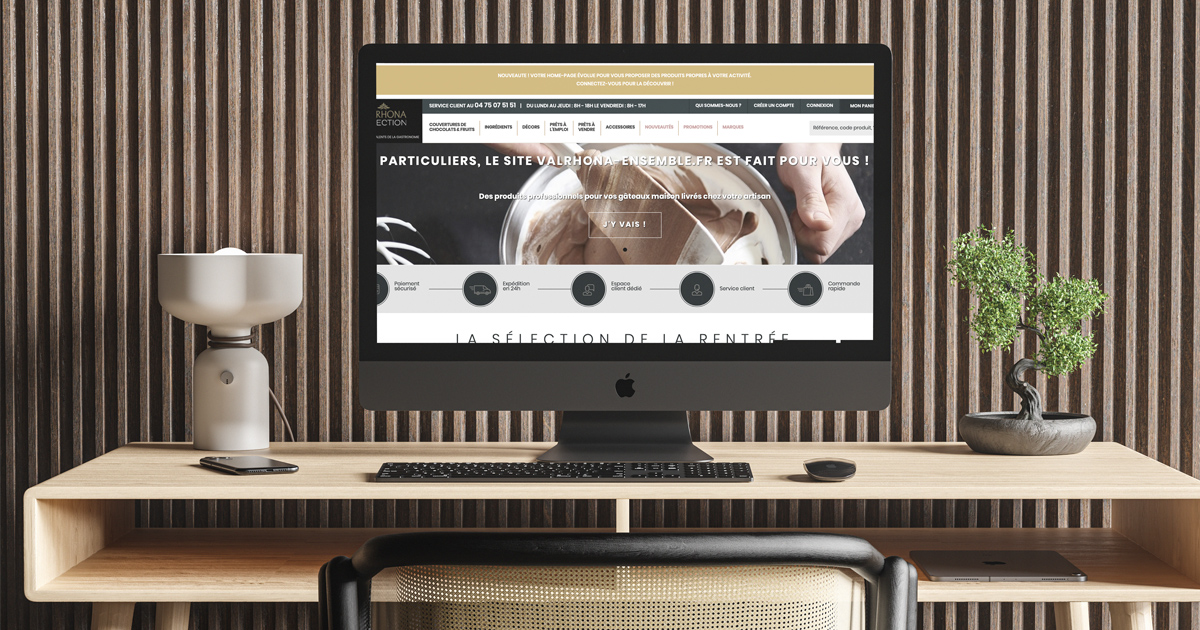 Fiers d'accompagner cette entreprise française spécialisée dans la transformation du cacao 🍫. 
Clever Age a accompagné @ValrhonaFrance  pour la refonte de son site e-commerce et a pris en charge par la suite sa TMA.
Pour plus de détails👇
bit.ly/30Z7oSM

#refonteweb