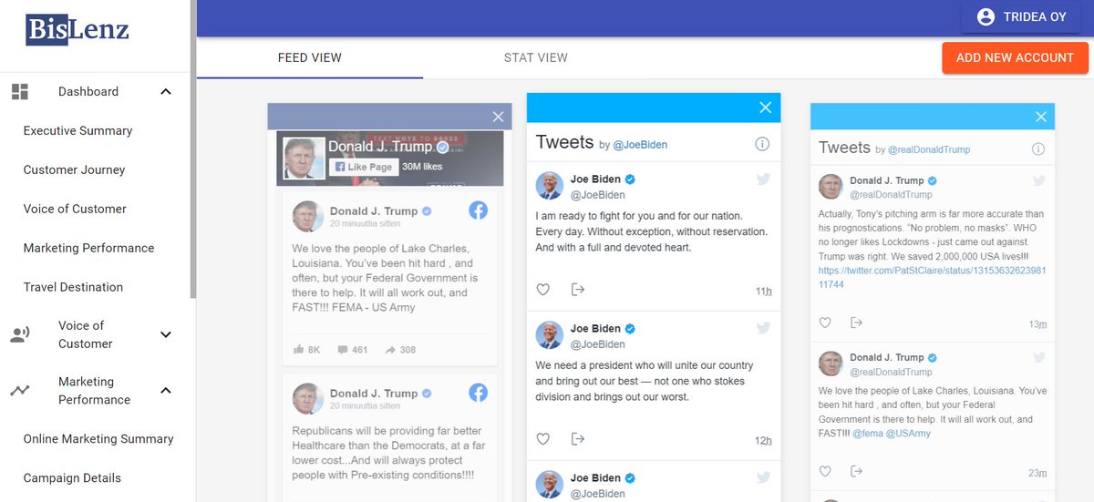 bislenz's tweet photo. Interested in what the candidates say? Use Bislenz and you won't miss a tweet..
https://t.co/qpdS3I2LjD
#USElections2020 #tridea https://t.co/VDatvKNcYe