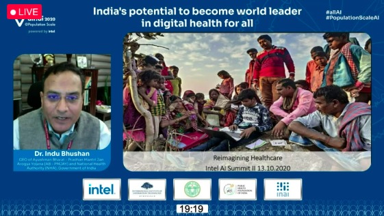 India could be the world leader in digital health. Join Dr. Indu Bhushan, CEO, NHA Ayushman Bharat, as he outlines India's potential at #allAI Summit. Do watch him at bit.ly/33UA7Kd
#populationscaleAI #artificialintelligence #ai #machinelearning @ayushmaNHA <a href="/ibhushan/">Indu Bhushan</a>