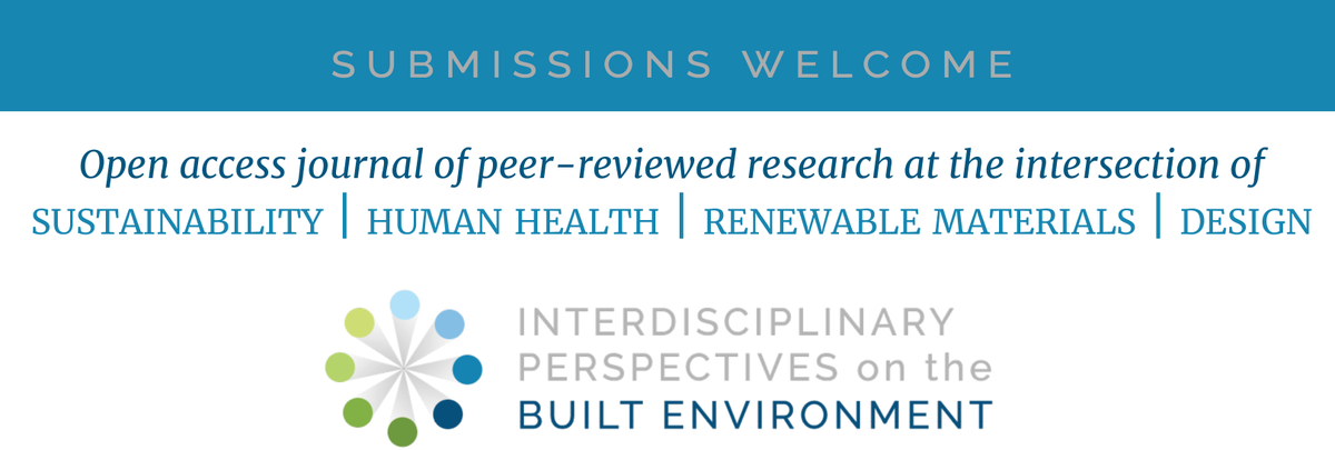 InnoRenewCoE's tweet photo. ❇️ Interdisciplinary Perspectives on the Built Environment (IPBE) is accepting submissions. 

❇️For information, visit https://t.co/yako64Isue

#ipbescience #ipbejournal #innorenew #openacces https://t.co/hpemZI0HbV