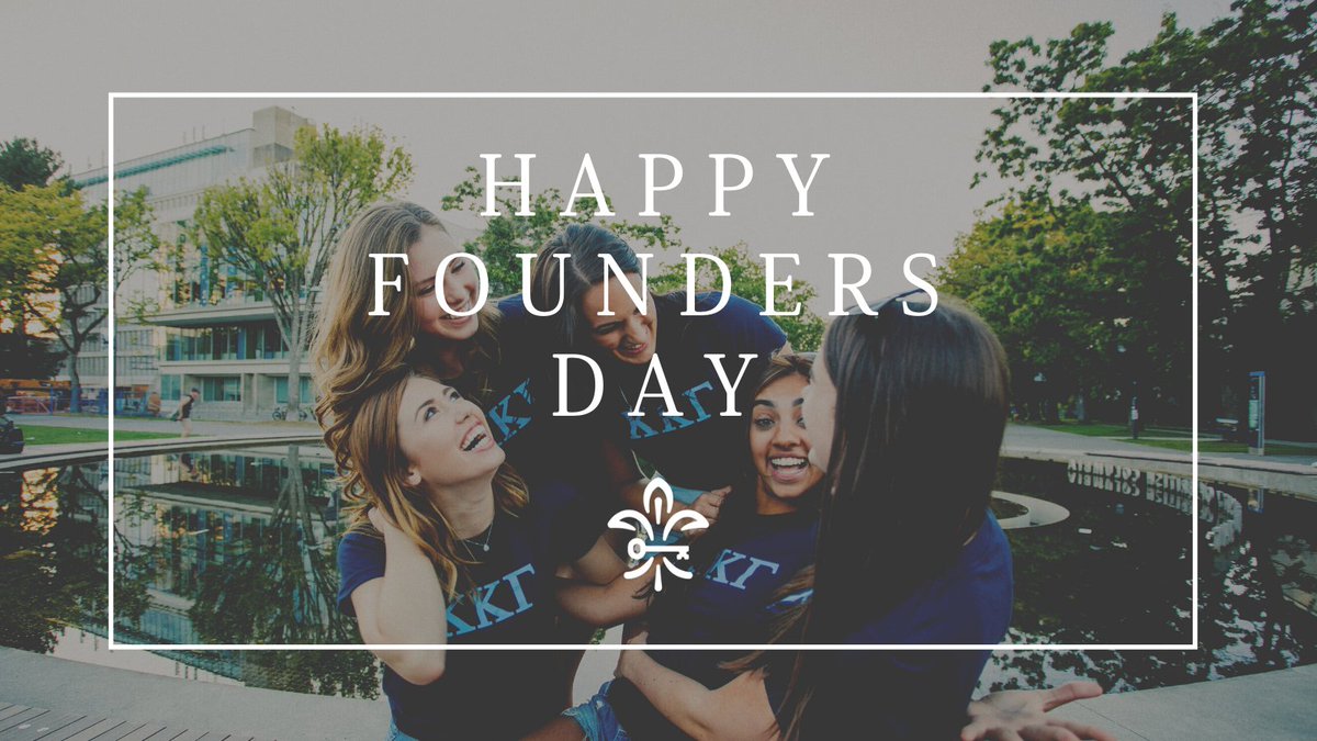 Happy Founders Day! 💙

We can’t wait to celebrate 150 years of sisterhood with you at 9 p.m. ET. 

#KappaFoundersDay #KappaTurns150

facebook.com/kappakappagamm…

(Photo: November 2016)