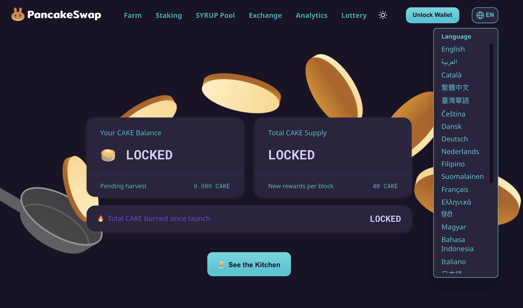 PancakeSwap 🥞 BSC on Twitter "Today we go global. The whole 