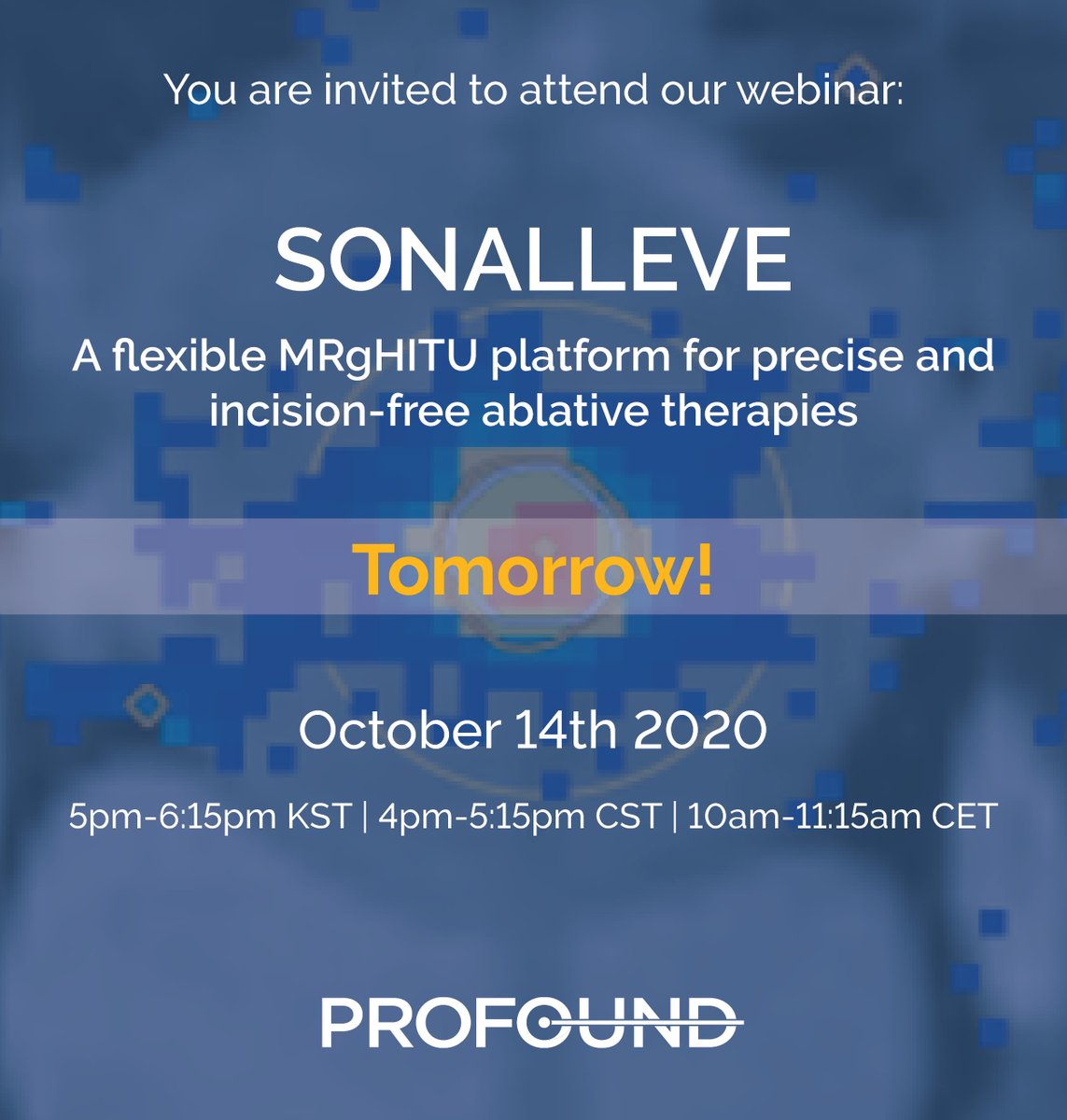 ProfoundMedical's tweet photo. #ICYMI Registration is still open! Don't miss this final opportunity to join our SONALLEVE® live webinar! For more information and to register for the event, click here: https://t.co/NdzD9OiBRP
#profoundmedical #sonalleve https://t.co/yZqKQcW2ch