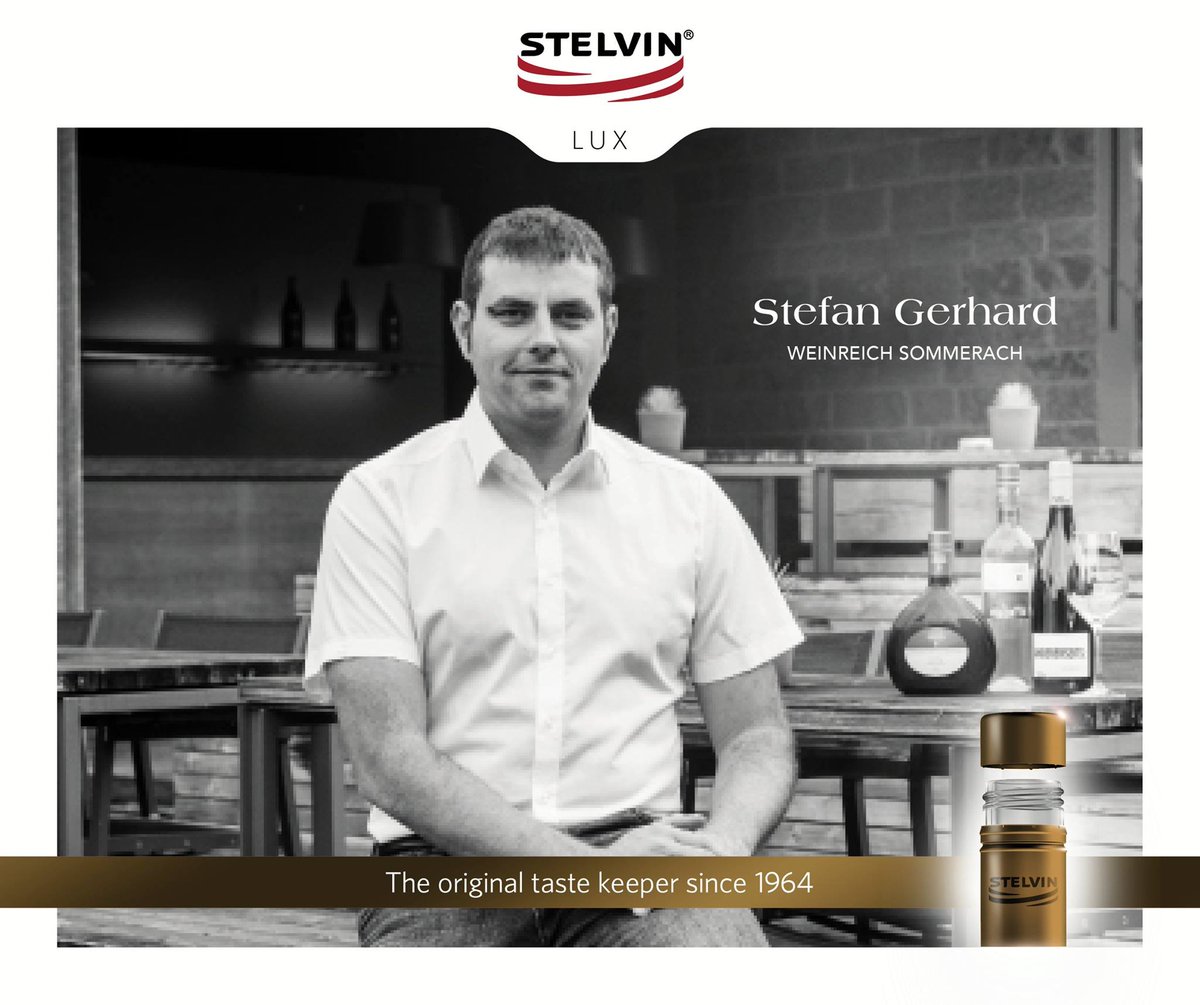 "Choosing the appropriate closure for our wine is essential in our quest for excellence." Stefan Gerhard, from Weinreich Sommerach, Germany. #DareSTELVIN #AluClosures #STELVINclosures #Winemaker #Closures #Wine #WineMaking #Wines More info on our website: Stelvin.com
