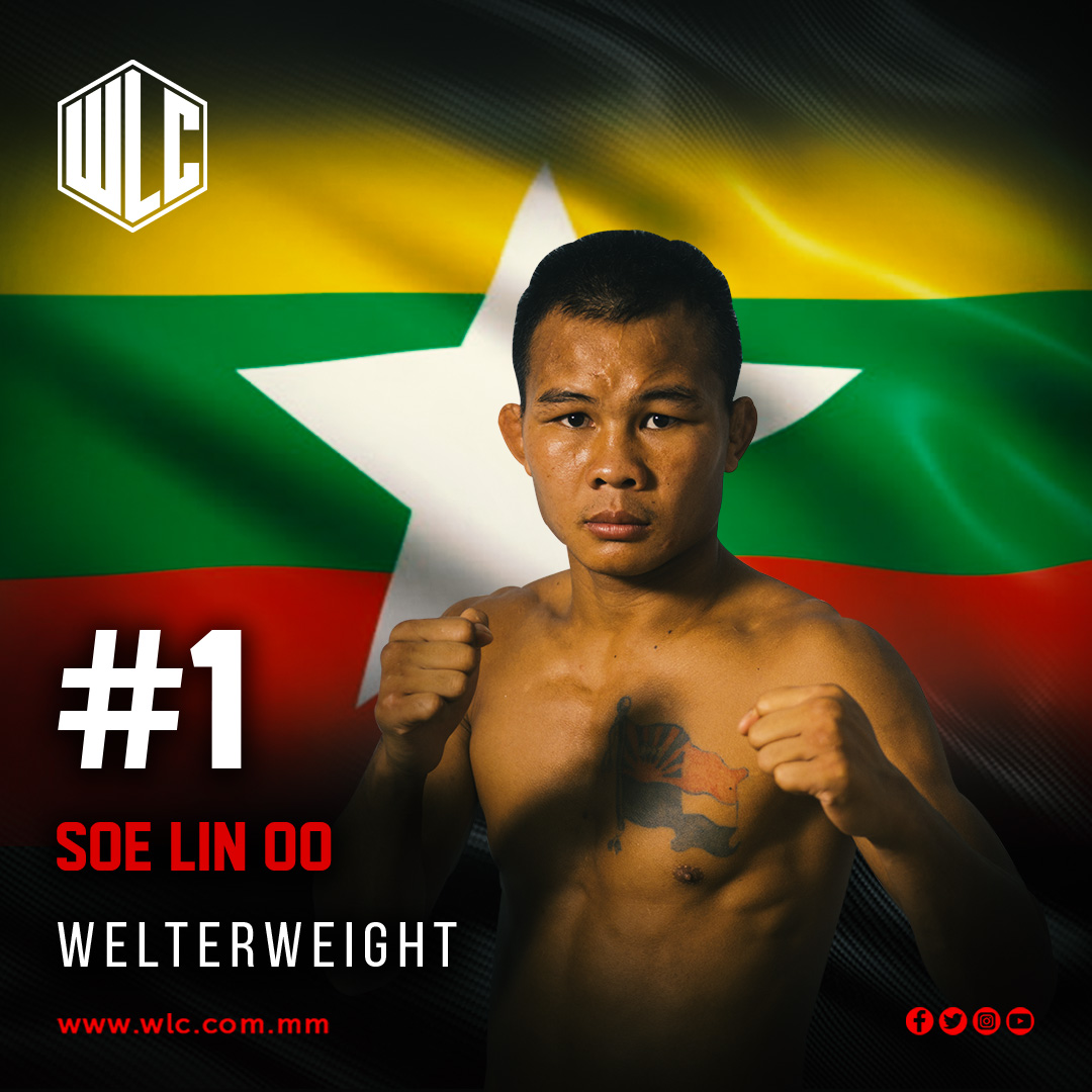 WLC Rankings (October 13, 2020)
Welterweight
#1 Soe Lin Oo
#2 Yan Naing Tun
#3 Samuel Toscano
#Welterweight #SoeLinOo #YanNaingTun #SamuelToscano #WorldOfLETHWEI #WLCisBack #WeLoveWLC #NineLimbs #Myanmar #WLC #WorldLethweiChampionship #Lethwei #Headbutts #BareknuckleBoxing https://t.co/Vj72t4j9ly