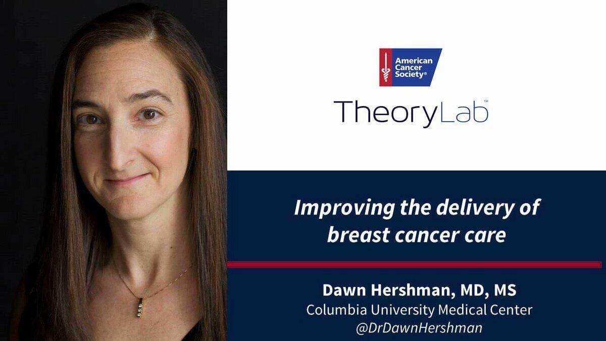 ChicagoMSABC's tweet image. Why don’t all #breastcancer patients receive optimal treatment? How can we improve their quality of care &amp;amp; QOL? There’s nobody better to speak w/ about this than @DrDawnHershman of @ColumbiaMed. 

New #TheoryLab podcast w/ @susannagreer