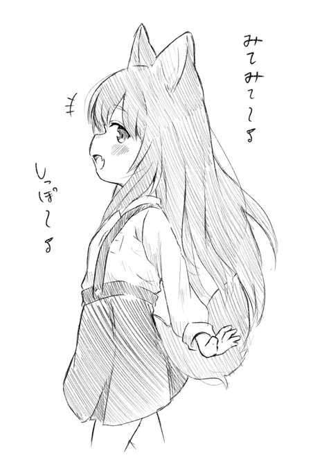 手癖で描くとこうなる 