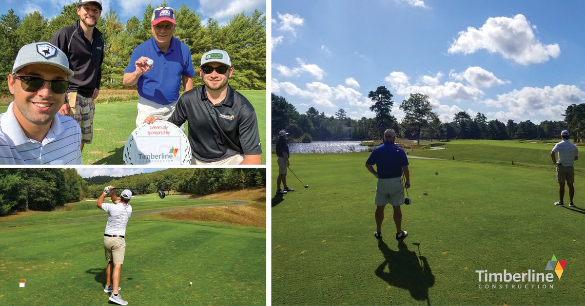 TimberlineConst's tweet photo. The Timberline team participated in the @ABCMass “Drive for ABC” Golf Tournament at @pinehillsgolfMA a few weeks ago. #ABCMA #golf https://t.co/bKzeYR0KnE