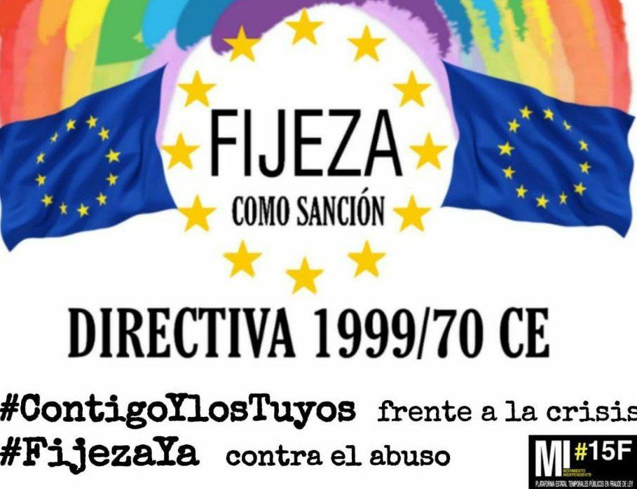 Fontitus's tweet photo. @carlesmulet @Interina2015 El Gobierno no tiene mayoria en el Congreso, es hora de la política. El partido abandere la #FijezaYA que marca la sentencia del #TJUE  de 19/03/2020 puede sacar mucho apoyo popular. Somos 900.000 emplead@s públic@s en #FraudeDeLey
Y SOMOS PERSONAS, NO SOMOS PLAZAS.
@ApTemporales https://t.co/FLPfXC7DP9