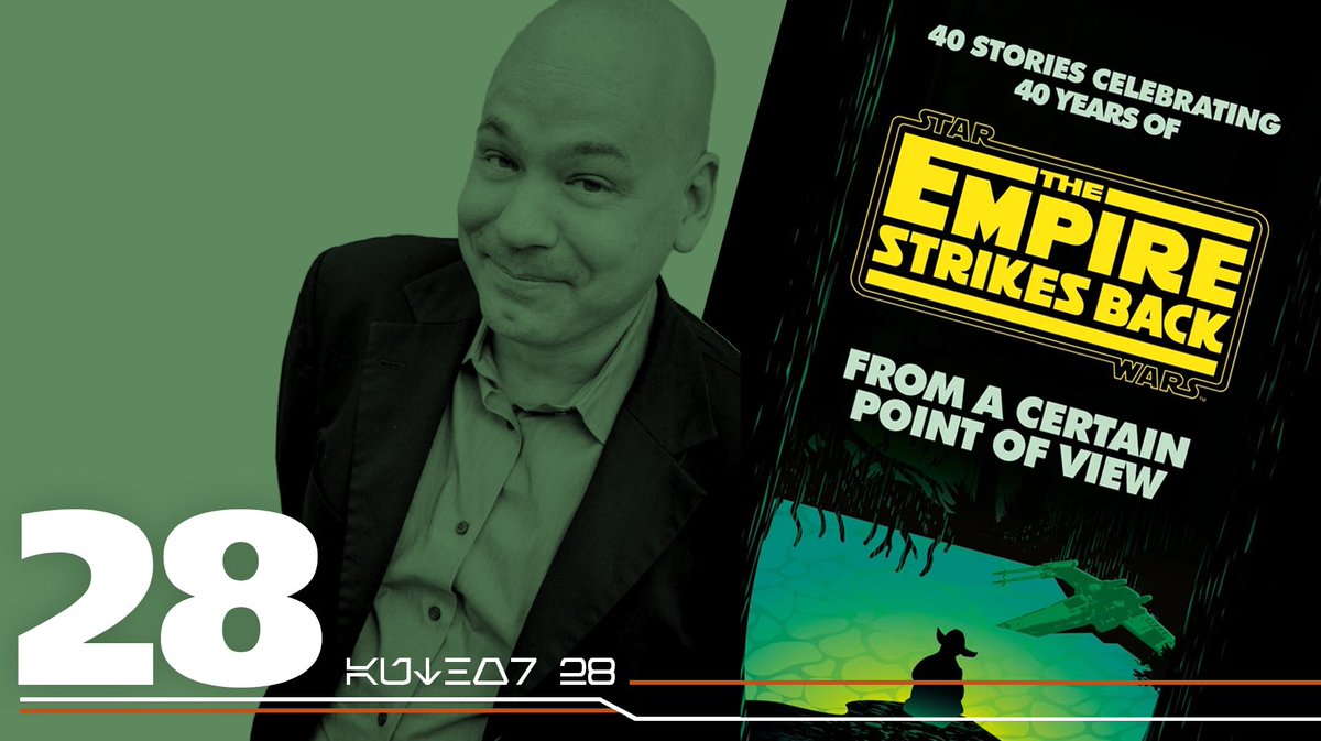Today we welcome back another familiar name. In addition to writing The Last Jedi novelization,  @jasoncfry has authored multiple  #StarWars children’s books. Look out for his story “Rendezvous Point” in  #FromaCertainPOVStrikesBack!
